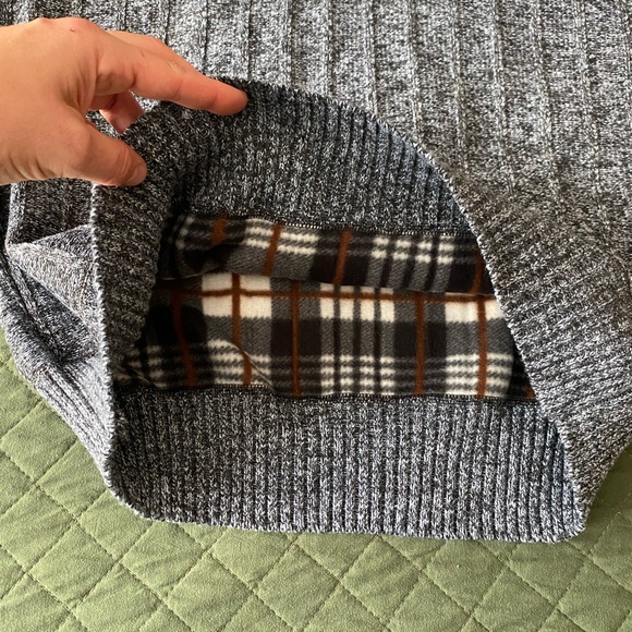 Mylldey Men’s Fleece-lined Sweater Sz L NWT - Picture 5 of 9